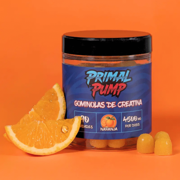 Gominolas de Creatina 4,5g - Primal Pump - Creatina en Gominola - Gomitas de Creatina Monohidratada Sin Az??car Sin Gluten -F??ciles de Llevar - Suplementos Hombre y Mujer - Suplementos Gym - Suplementos Deportivos - Amino??cidos - Fuerza, Hipertrofia y Foco – Bild 3