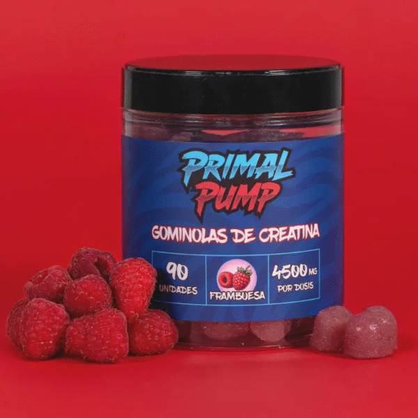 Gominolas de Creatina 4,5g - Primal Pump - Creatina en Gominola - Gomitas de Creatina Monohidratada Sin Az??car Sin Gluten -F??ciles de Llevar - Suplementos Hombre y Mujer - Suplementos Gym - Suplementos Deportivos - Amino??cidos - Fuerza, Hipertrofia y Foco – Bild 6